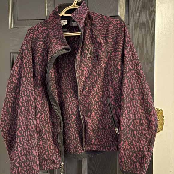 Harley-Davidson Jackets & Blazers - Harley-Davidson Pink and Black Bomber Jacket